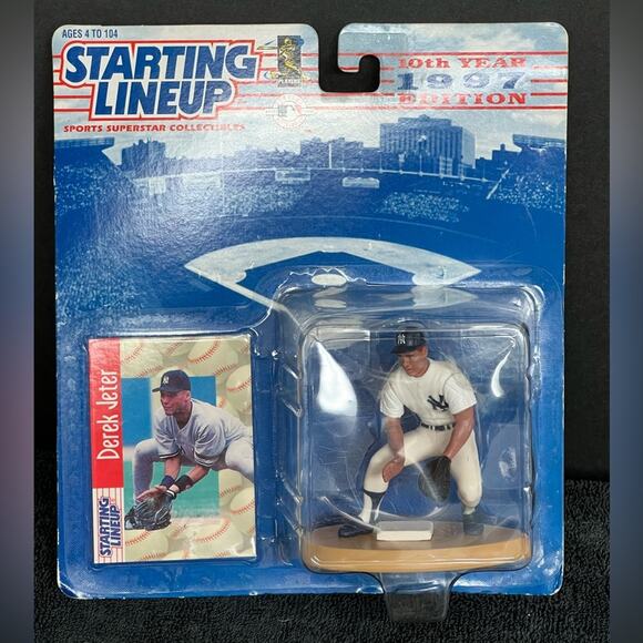 1997 Starting Lineup Derek Jeter New York Yankees - Picture 1 of 2